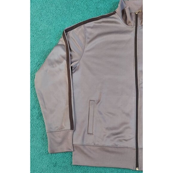 Champion Warm-up Jacket Men's Large Black Embroidered Authentic Athletic Apparel - Picture 2 of 8